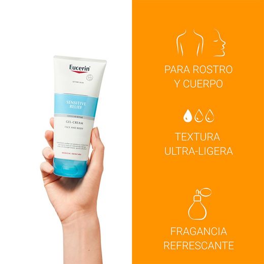 Eucerin Sun Gel Crema After Sun sensitive relief 200 mL