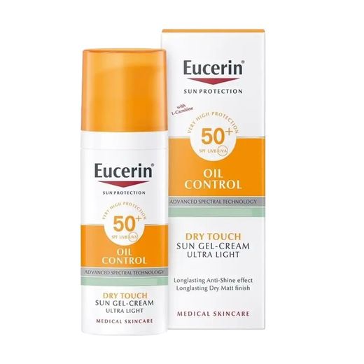Eucerin Sun Gel Crema Oil Control Dry Touch FPS 50+ 50 mL
