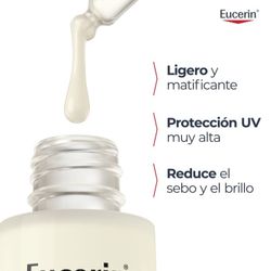 Eucerin Sun Oil Control Dry Touch UV Serum SPF 50+1 envase 30 ml