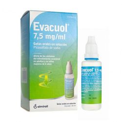 Evacuol 7,5 mg/ml gotas orais em solução 1 frasco 30 ml