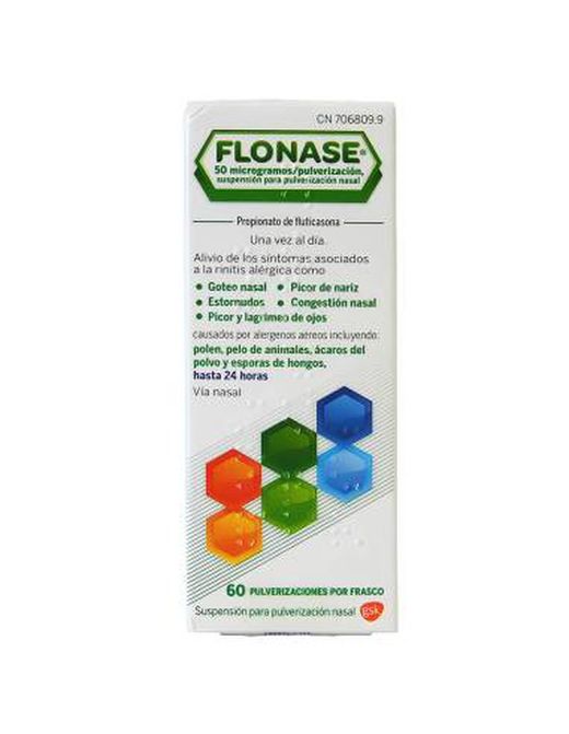 Flonase 50 Microgramos/Pulverización 60 Pulverizaciones