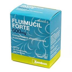 Fluimucil forte 600 MG 20 comprimits efervecents