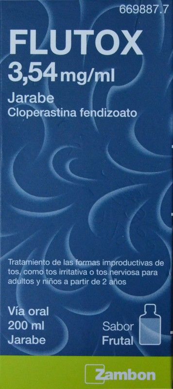 Flutox 3,54 mg/mL xarop 1 flascó