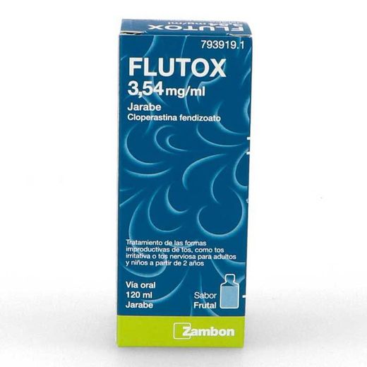 Flutox 3,54 mg/mL xarop 1 flascó
