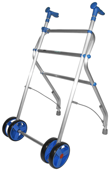 Andador Forta Air de interior en aluminio Azul