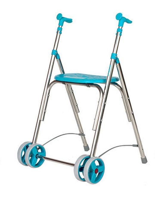 Kamaleon andador interno de alumínio com assento