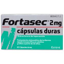 Fortasec 2 mg 20 Capsulas
