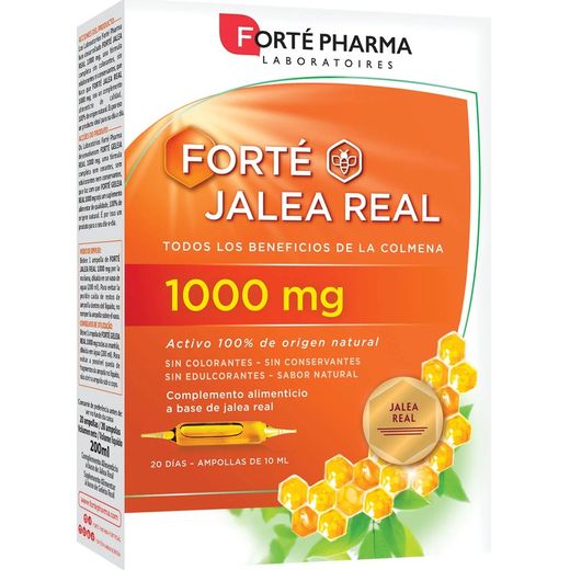 Forte Jalea Real 1000mg 20 ampollas 10ml
