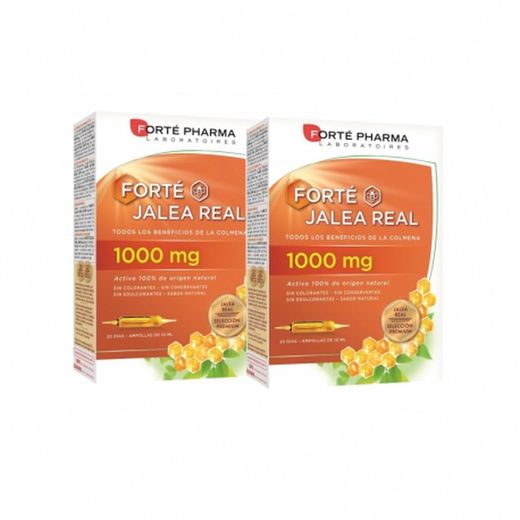 Forté Royal Jelly 1000 mg embalagem promocional 20+20 ampolas