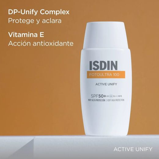 Isdin Foto Ultra 100 Active Unify Fusion Fluid SPF 50+