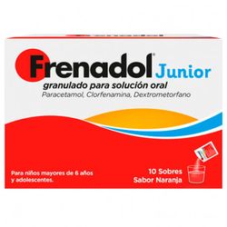 Frenadol junior 10 sobres granulado para solución oral