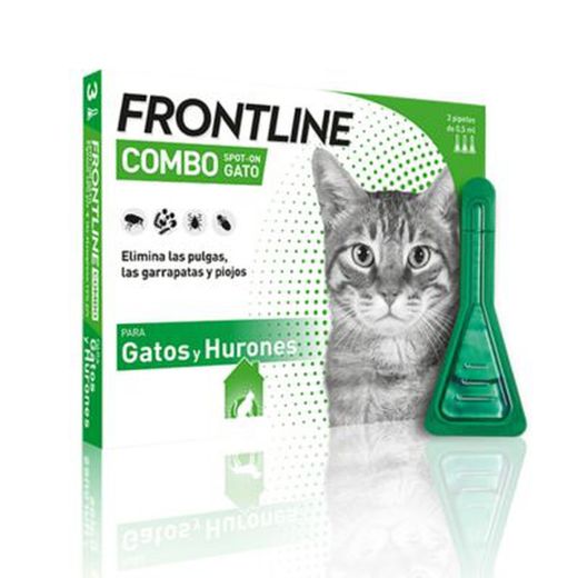 Frontline Combo pipetas para gato ( 3pipetas de 0.5ml)