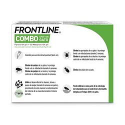 Frontline Combo pipetas para gato ( 3pipetas de 0.5ml)