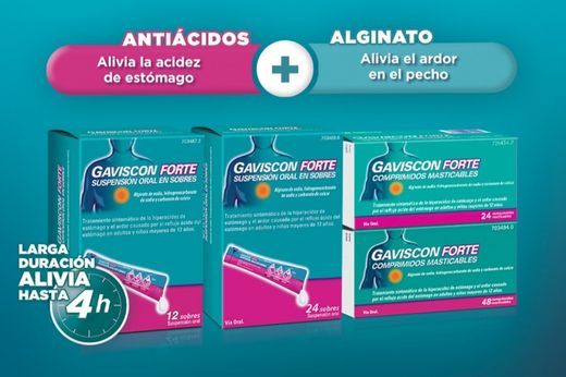 Gaviscon FORTE suspensión oral 10 mL