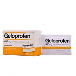 Geloprofen rapid 400 mg 12 sobres polvo para suspensión oral