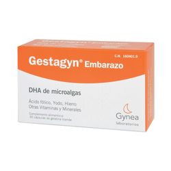 Gestagyn embarazo 30 cápsulas