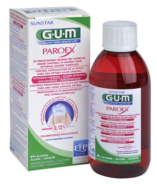 Gum Paroex Tratamiento Colutorio 1 Envase 300 Ml