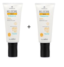 HELIOCARE 360º Duplo Pediatrics Lotion SPF 50 Loción fotoprotectora para niños 200 ml + 200 ml