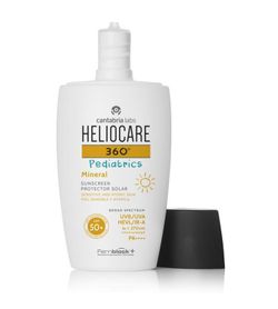 HELIOCARE 360º Pediatrics Mineral SPF 50+ Fotoprotector fluid per a nens amb filtres 100% minerals envàs de 50 mL