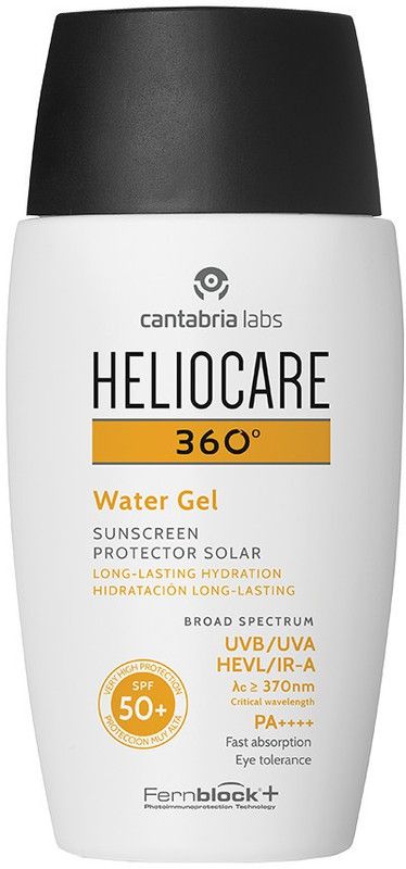 HELIOCARE 360º Water Gel SPF 50 + spray corporal spf50 + 75ml formato viaje
