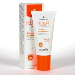 HELIOCARE Color Gelcream SPF 50 Fotomaquillatge fluid per a pells normals o seques To Brown