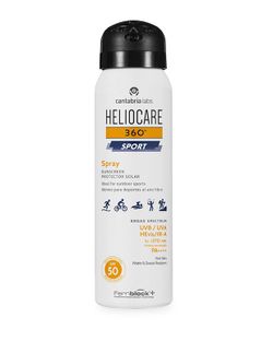 Heliocare Pack Helio 360 Sport Stick transparente 25gr y Spray 100ml
