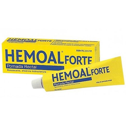 Hemoal forte pomada rectal 1 tubo 50 g