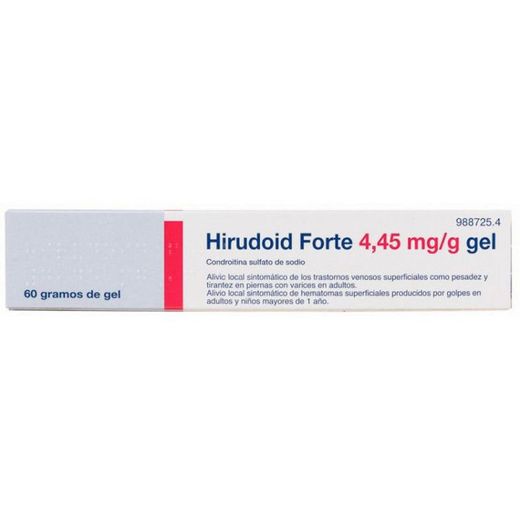 Hirudoid forte 4,45 mg/g gel cutáneo 1 tubo 60 g