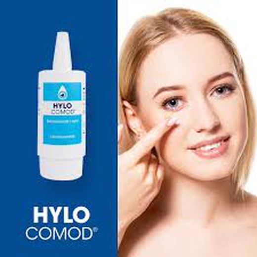Hylo-comod colírio de hidratação de longa duração 10 ml