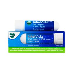 InhalVicks 396,7mg/ml + 396,7mg/ml barra nasal