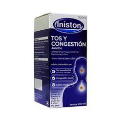 Iniston jarabe Tos y Congestión 200ml