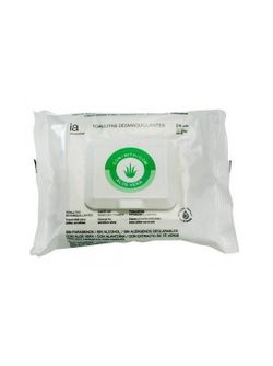 Interapothek Tovalloletes Desmaquillants Aloe Vera 24uds