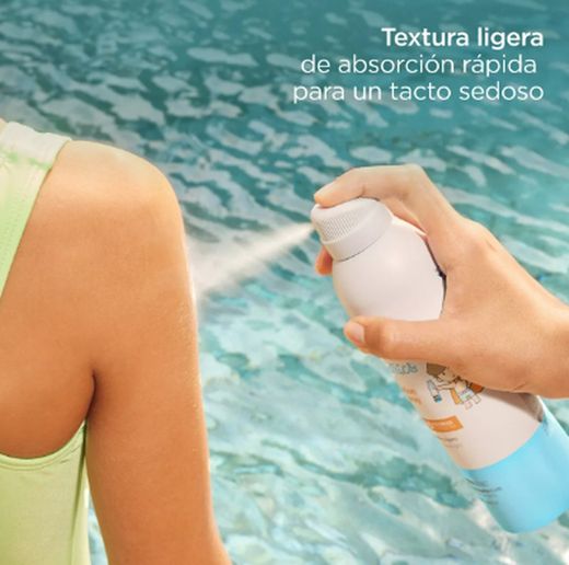 Isdin Fotoprotector Transparent Spray Wet Skin Pediatrics SPF 50+