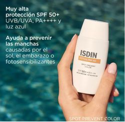 Isdin fotoultra 100 espot prevent color spf 50 + 50 ml