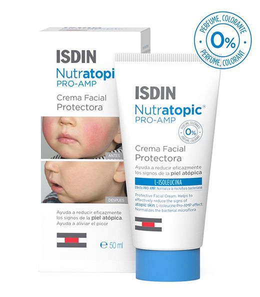 Isdin Nutratopic Pro-AMP Crema facial Piel atópica