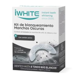 iWhite kit de blanqueamiento manchas oscuras 10 moldes