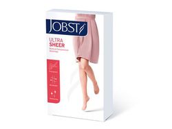 Jobs Ultrasheer Par de medias largas de compresión CCL2 caramel