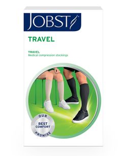 Jobst Travel 15-20 mmHg CCL1 Par de Medias de compresión hasta la rodilla