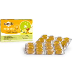 Juanola Própolis mel e limão 24 comprimidos moles