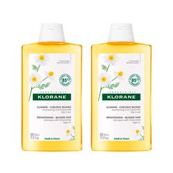 Klorane Camomila Champú Duplo 400+400 Ml