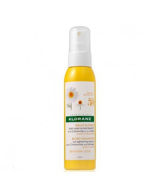 Klorane Camomila Miel Cuidado Solar Aclarante Spray 200 Ml