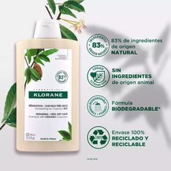 Klorane champú a la manteca de cupuaçu 400 ml