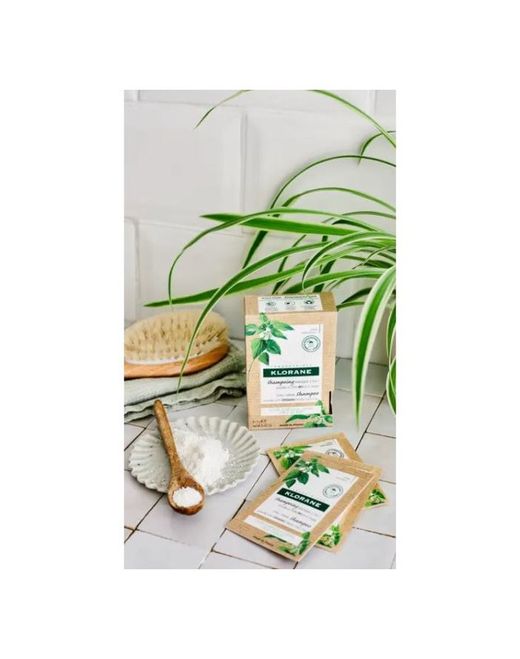 Klorane shampoo máscara 2 em 1 BIO Urtiga Pó e Argila