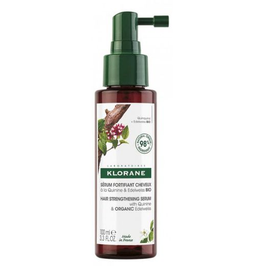 Klorane sérum anticaída  a la Quinina y Edelweiss BIO
