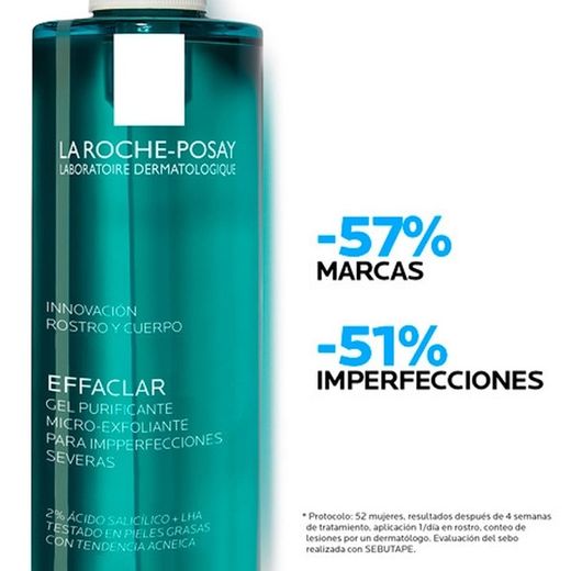 La Roche-Posay Effaclar Gel Purificante Microesfoliante 400gr