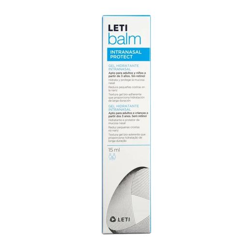 Letibalm gel intranasal protetor 15ML