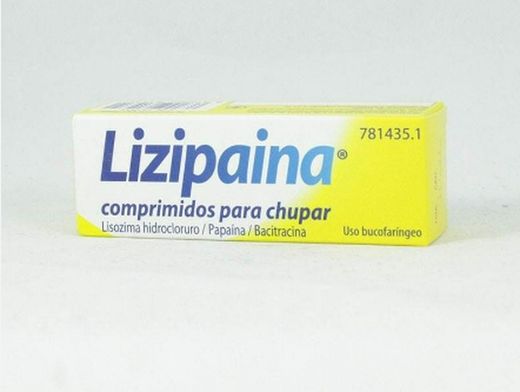 Lizipaina clorhexidina/benzocaína 5 mg/2,5 mg 20 comprimidos para chupar  (tubo)