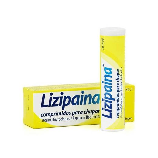 Lizipaina clorhexidina/benzocaína 5 mg/2,5 mg 20 comprimidos para chupar  (tubo)