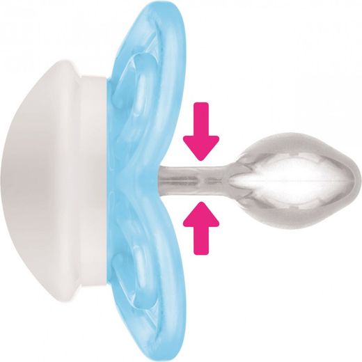 MAM chupete silicona simétrica perfect Flow +0 meses