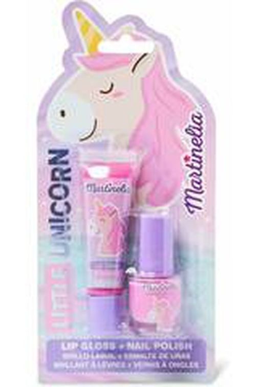 Martinelia brillo labial + esmalte de uñas de unicornio